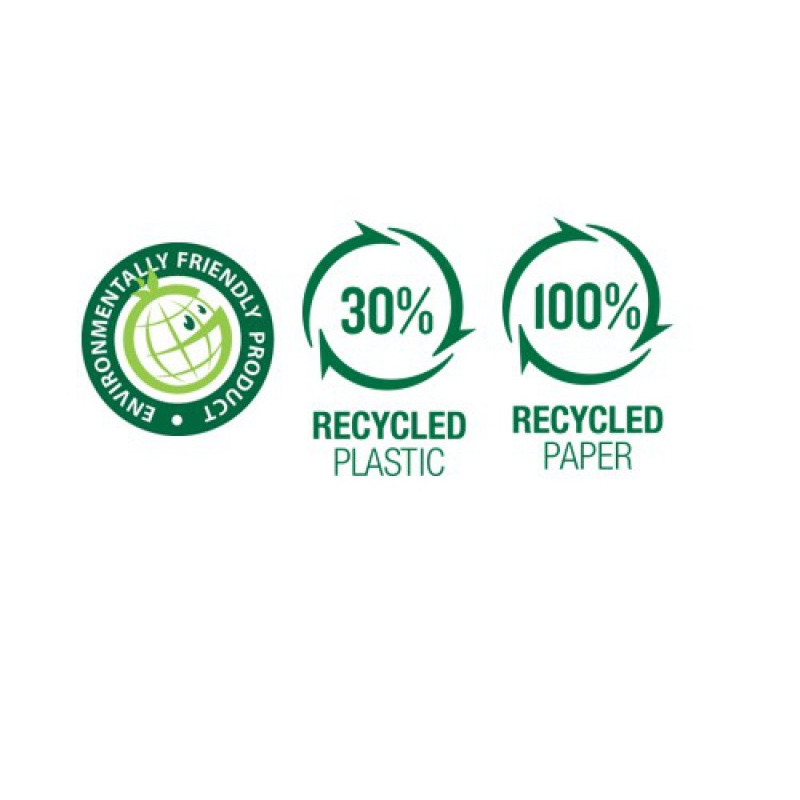 Długopis ICO Green, brązowy