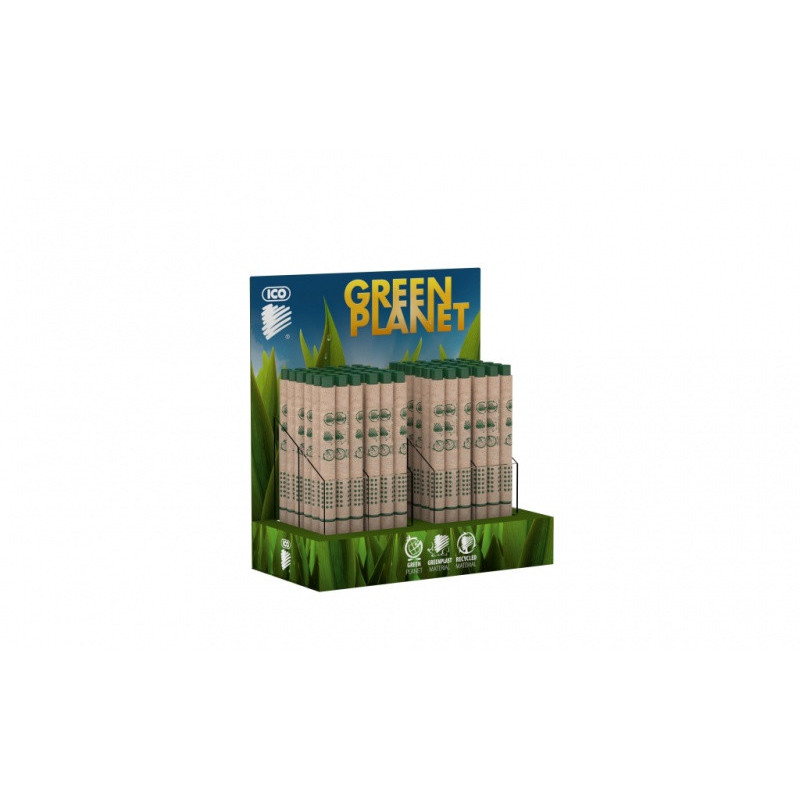 Długopis ICO Green, brązowy