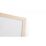 Tablica suchościeralna BI-OFFICE, 40x30cm, rama drewniana