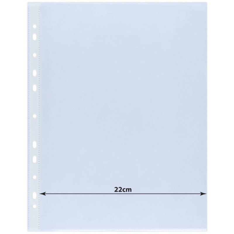 Koszulki na dokumenty DONAU, poszerzane, PP, A4, krystal, 120mikr., 25szt.