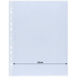 Koszulki na dokumenty DONAU, poszerzane, PP, A4, krystal, 120mikr., 25szt.