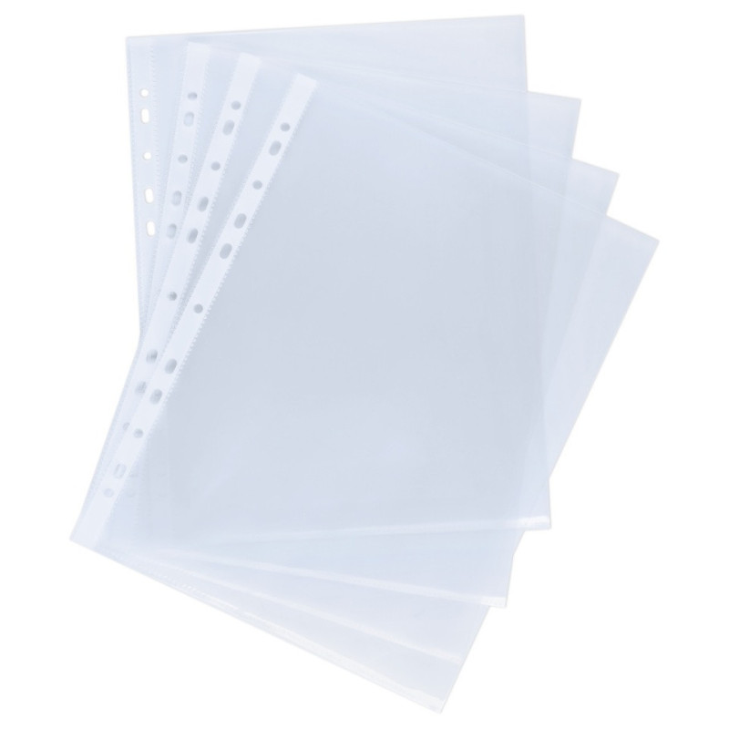 Koszulki na dokumenty DONAU, poszerzane, PP, A4, krystal, 120mikr., 25szt.