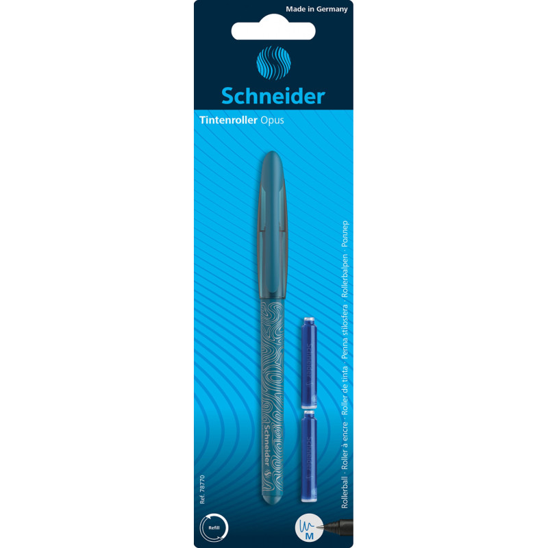Pióro kulkowe SCHNEIDER Opus, M, blister, mix kolorów