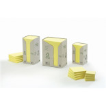 Karteczki samoprzylepne ekologiczne POST-IT® (653-1T), 38x51mm, 24x100 kart., żółte