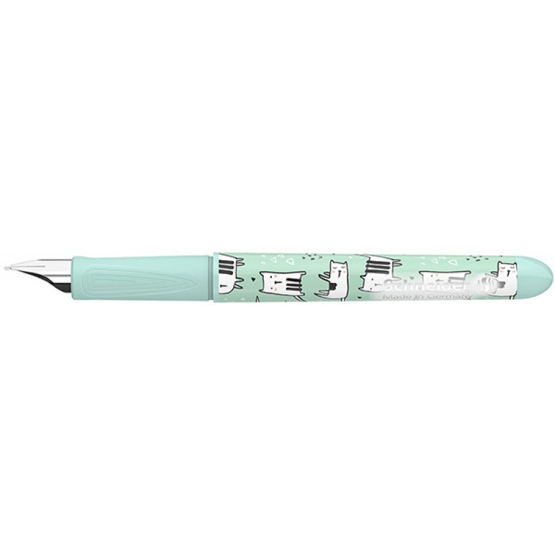 Pióro wieczne SCHNEIDER Zippi Cats, M, miętowe