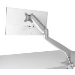 Uchwyt na monitor KENSINGTON SmartFit™ One-Touche, regulowane ramię, szary