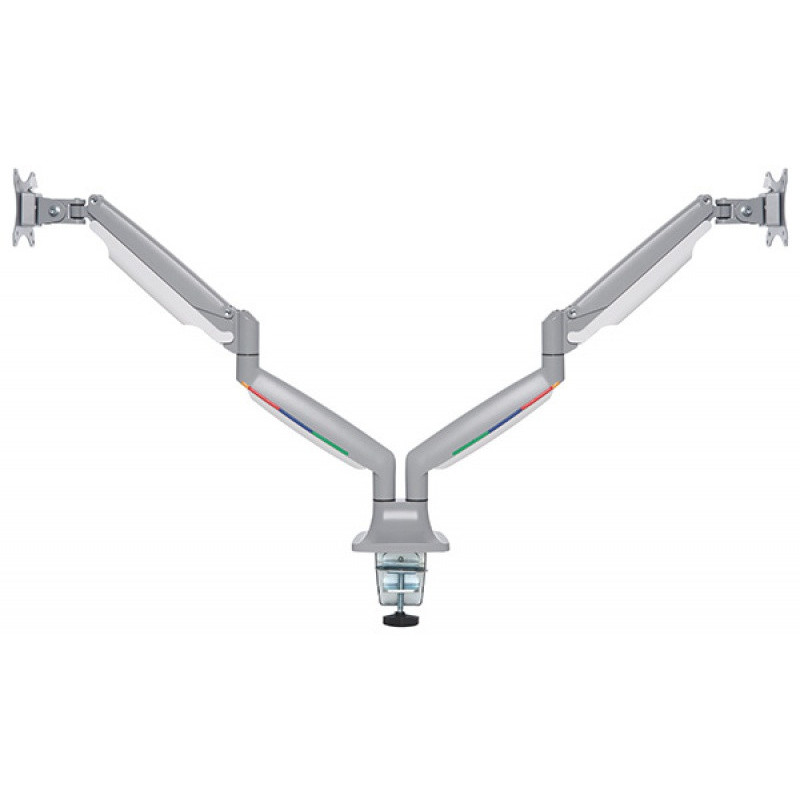 Uchwyt na monitor KENSINGTON SmartFit™ One-Touche, regulowane ramię, szary