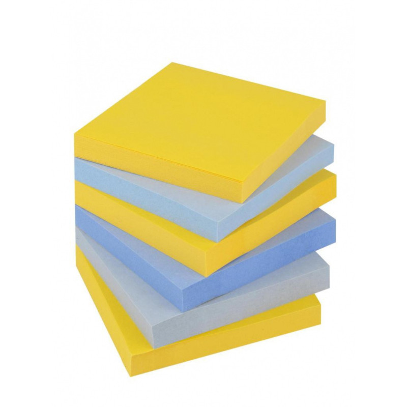 Karteczki samoprzylepne POST-IT® Super Sticky (654-6SS-NY), 76x76mm, 6x90 kart., new york