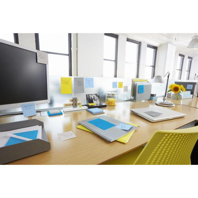 Karteczki samoprzylepne POST-IT® Super Sticky (654-6SS-NY), 76x76mm, 6x90 kart., new york