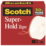 Taśma biurowa SCOTCH® Super-Hold, (700K), super mocna, 19mm, 25,4m, transparentna