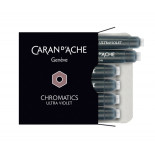 Naboje CARAN D'ACHE Chromatics Ultra Violet, 6szt., fioletowe