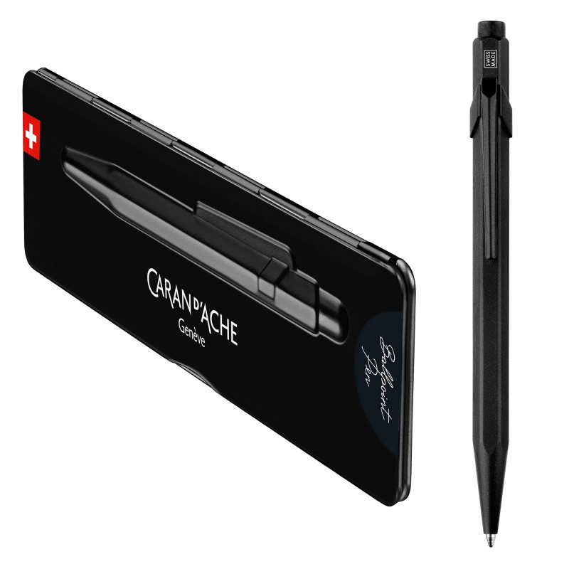 Długopis CARAN D'ACHE 849 Black Code, M, w pudełku, czarny