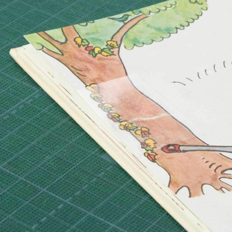 Taśma klejąca SCOTCH® Book Repair (845), do naprawy książek, 38,1mm, 13,7m, transparentna