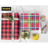 Taśma biurowa, dwustronna SCOTCH® (665), 12mm, 22,8m