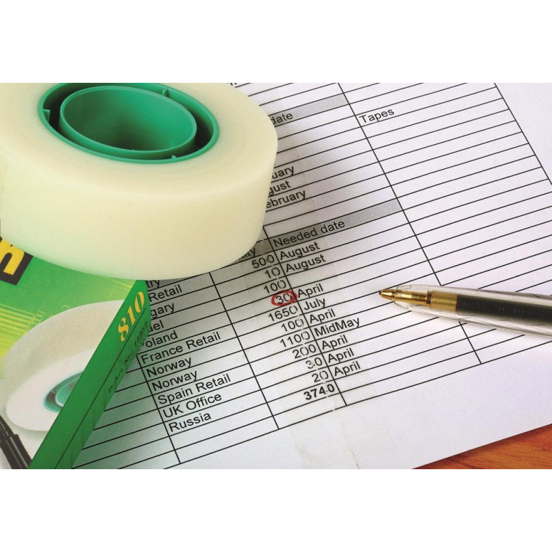 Taśma biurowa SCOTCH® Magic™ (8-1975R2), matowa, 19mm, 7,5m, 2szt.