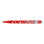 Długopis CARAN D'ACHE 849 Swiss Flag, M, czerwony