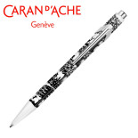 Długopis CARAN D'ACHE 849 Papercutting, M, czarny