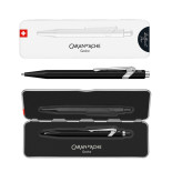 Długopis CARAN D'ACHE 849 Pop Line Fluo, M, w pudełku, czarny