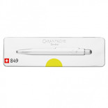Długopis CARAN D'ACHE 849 Pop Line Fluo, M, w pudełku, żółty