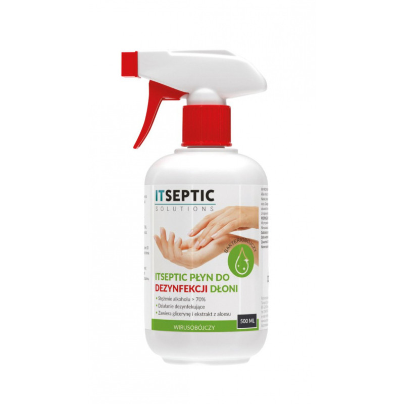 Płyn do dezynfekcji dłoni ITSEPTIC, 500ml