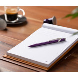 Długopis CARAN D'ACHE 849 Nespresso Arpeggio, M, w pudełku, fioletowy