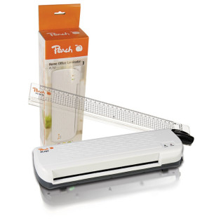 Zestaw do laminowania zdjęć 2 w 1 PEACH PBP105, laminator i gilotyna, biały
