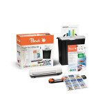 Zestaw 4 w 1 PEACH PBP220, niszczarka, laminator, trymer oraz folia do laminowania