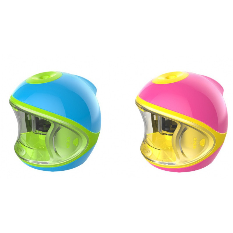 Temperówka KEYROAD, elektryczna, pojedyncza, pudełko, mix kolorów