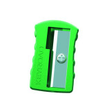 Temperówka metalowa KEYROAD Metal-Colourfull, aluminiowa, pojedyncza, 2szt., blister, mix kolorów