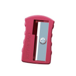 Temperówka metalowa KEYROAD Metal-Colourfull, aluminiowa, pojedyncza, 2szt., blister, mix kolorów