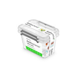 Zestaw pojemników antybakteryjnych MOXOM Antibacterial, 2x0,65l, transparentny