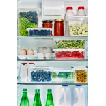 Zestaw pojemników antybakteryjnych MOXOM Antibacterial, 2x1,15l, transparentny