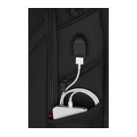 Plecak WENGER Ibex Ballistic Deluxe, 17", czarny