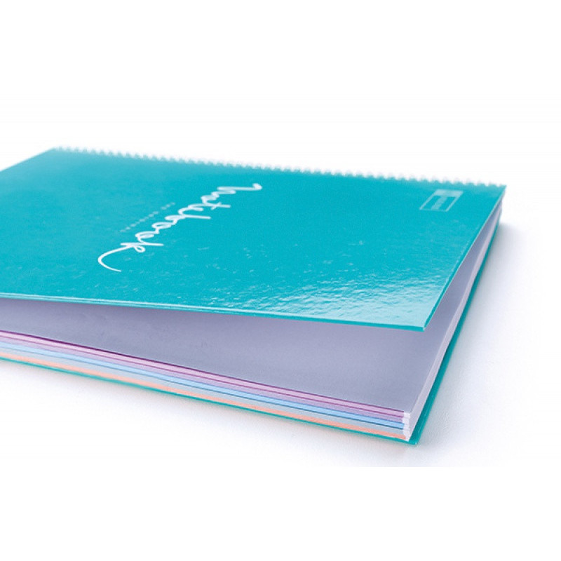 Kołozeszyt MIQUELRIUS Emotions, A4, 80 kart., 90g, błękitny