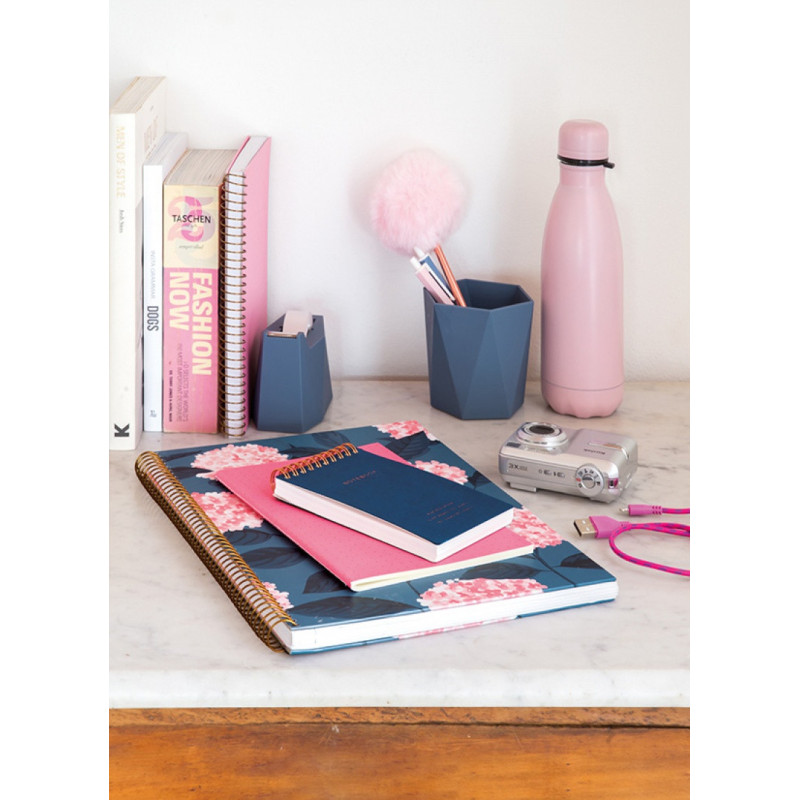 Kołonotatnik MIQUELRIUS NB-4, A4, w kratkę, 120 kart., hydrangea bella garden