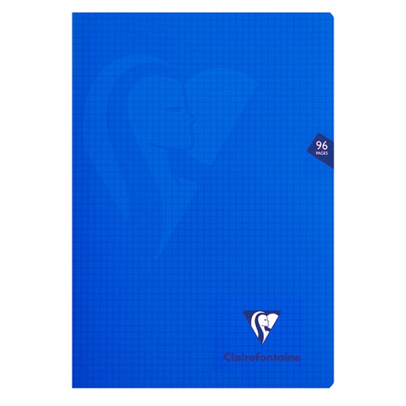 Zeszyt CLAIREFONTAINE Mimesys, w kratkę, 48 kart., 21x29,7cm, mix kolorów