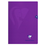 Zeszyt CLAIREFONTAINE Mimesys, w kratkę, 48 kart., 21x29,7cm, mix kolorów