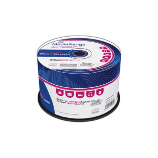 Płyta CD-R MEDIARANGE, 700MB, prędkość 52x, 50szt., do nadruku