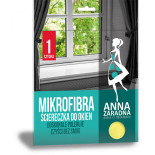 Mikrofibra ściereczka do okien ANNA ZARADNA, 1 szt., żółty