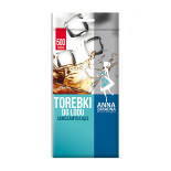 Torebki do lodu samozamykające ANNA ZARADNA, 500 kulek, bezbarwny