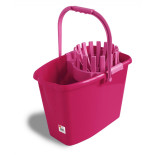 Wiadro ANNA ZARADNA, z wyciskaczem, 10 l, mix kolorów