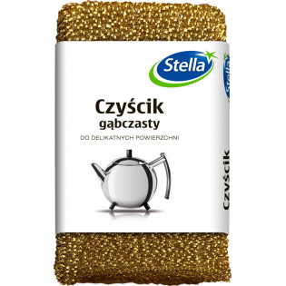 Czyścik gąbczasty STELLA, 1 szt., mix