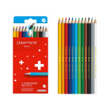 Kredki akwarelowe CARAN D'ACHE Swisscolor, kartonowe pudełko, 12 szt.