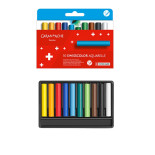 Kredki akwarelowe woskowe CARAN D'ACHE Swisscolor, kartonowe pudełko, 10 szt.