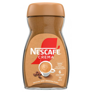 Kawa NESCAFE CREME SENSAZIONE, rozpuszczalna, 200g