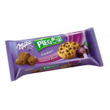 Ciastka Pieguski MILKA, 135 g, czekoladowe z rodzynkami