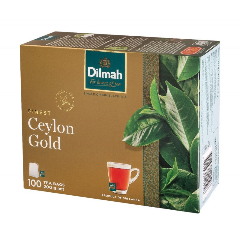 Herbata DILMAH Ceylon Gold, 100 torebek