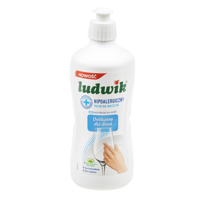 Płyn do naczyń LUDWIK, hipoalergiczny, 450g
