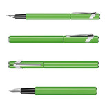 Pióro wieczne CARAN D'ACHE 849 Fluo Line, M, zielone