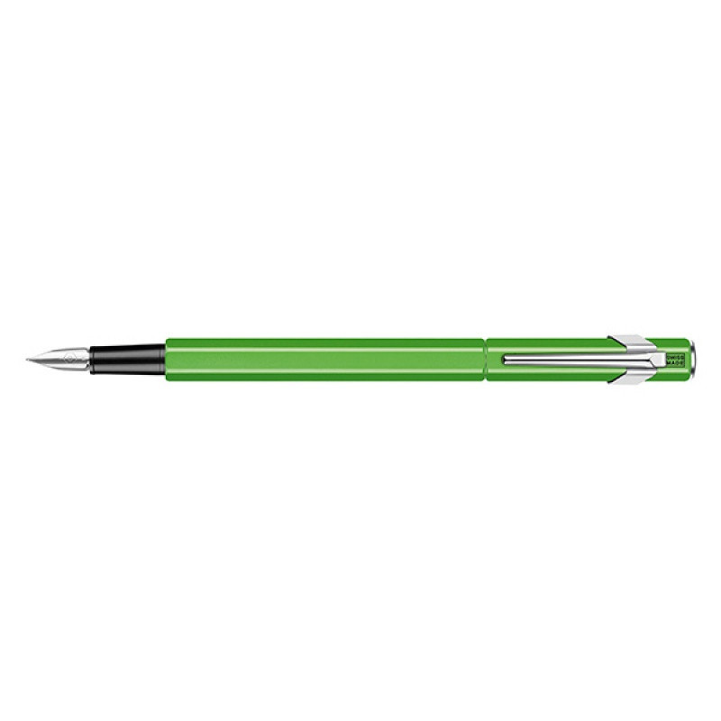 Pióro wieczne CARAN D'ACHE 849 Fluo Line, F, zielone